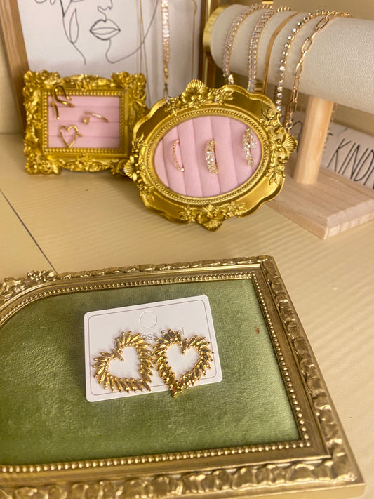 Heart earings