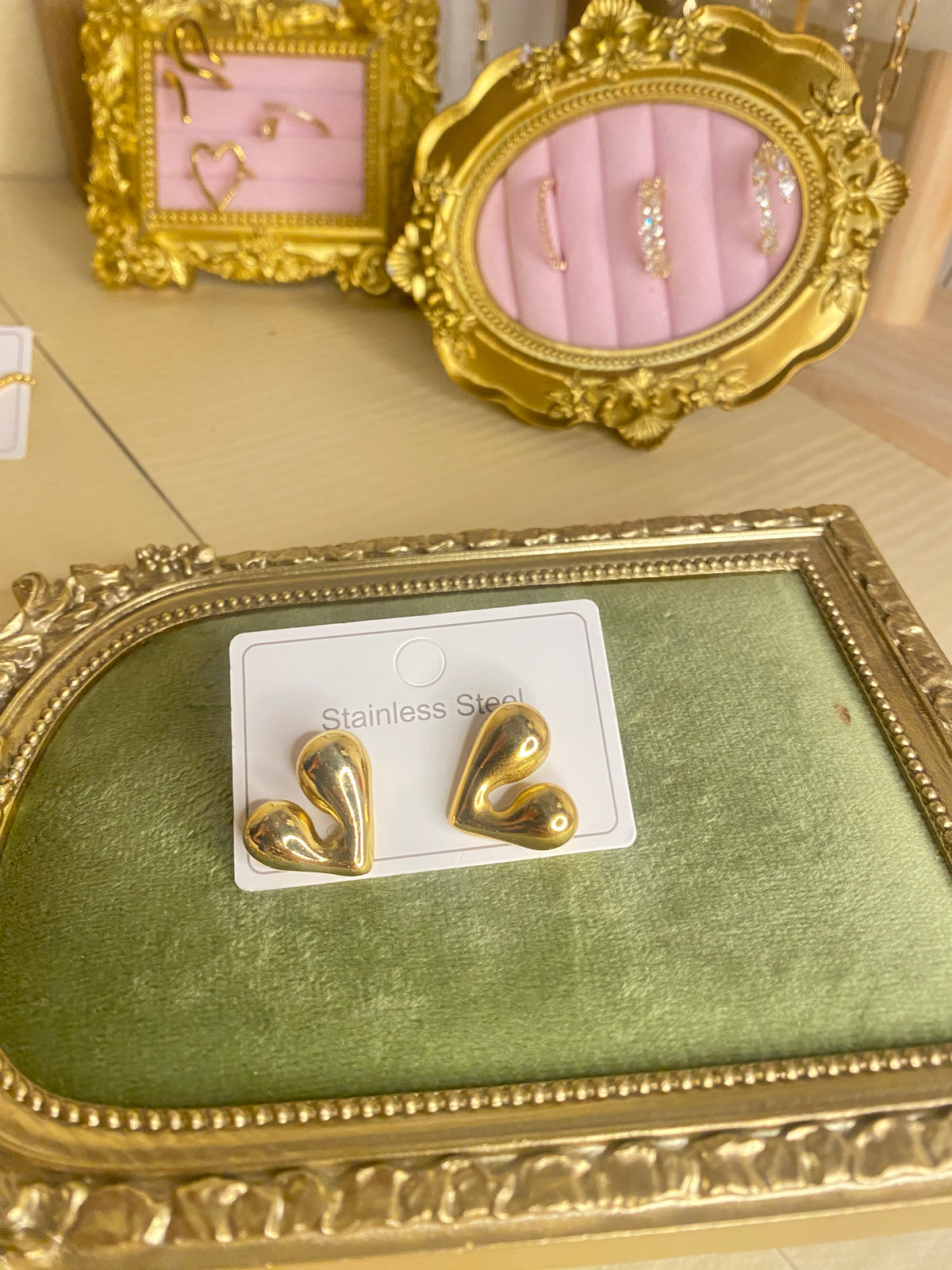 Heart earings
